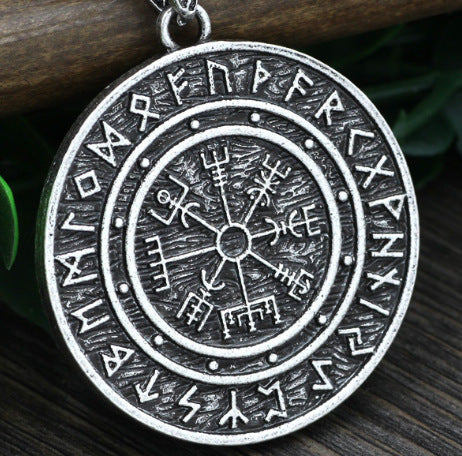 Wholesale Nordic Writing Pendant Necklace